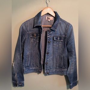 Essential Denim Jacket / Jean Jacket - Juniors size L KOHLs